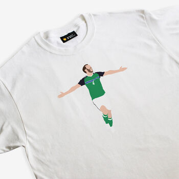 Gareth Mc Auley Northern Ireland T Shirt, 4 of 4