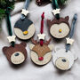 Hand Painted Personalised Christmas Decoration | Polar Bear, thumbnail 1 of 7