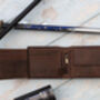 Men's Leather Wallet Embossed Bear Design Rfid, thumbnail 5 of 8