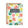Rose Flowers Vintage Floral Mother's Day Card, thumbnail 2 of 4