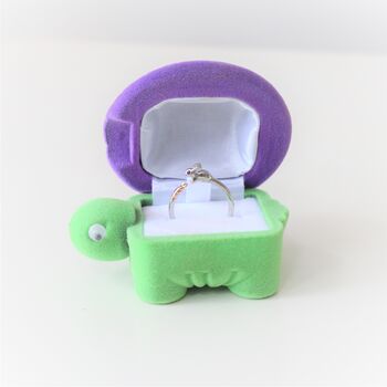 Tortoise And Hare Ring Gift Set, 2 of 4