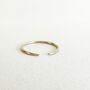 Recycled Gold Open Ring, thumbnail 2 of 4
