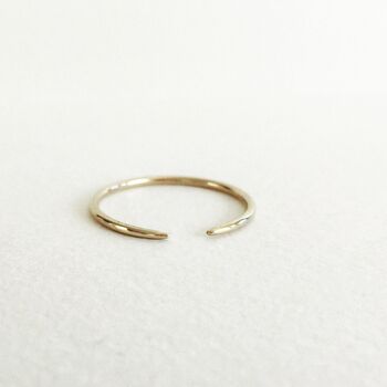 Recycled Gold Open Ring, 2 of 4