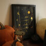 Moon And Back Astrology Print, Unframed, thumbnail 3 of 5