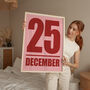 December 25 Christmas Print, thumbnail 3 of 4