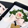 Personalised Birthday Card Pale Pink Rose Scented, thumbnail 2 of 11
