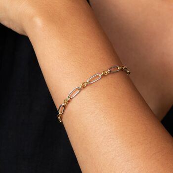 Gold And Silver Plated Dandelion T Bar Bracelet, 4 of 4