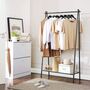 Clothes Rack Garment Rack With Hanging Rail And Shelf, thumbnail 3 of 8
