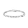 Sterling Silver 5mm Tennis Bracelet, thumbnail 5 of 5
