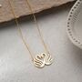 Eternal Love Heart Swans Necklace, thumbnail 1 of 12