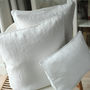 Stone Washed Linen Decorative Cushion Covers, thumbnail 1 of 12