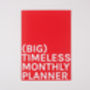 Big Timeless Monthly Planner, thumbnail 2 of 4