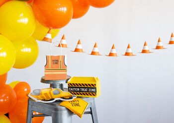 Construction Cone Party Banner, 3 of 3