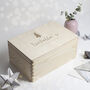 Engraved Wooden Christams Eve Box, thumbnail 1 of 6
