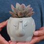 Elephant Mug Planter With A Succulent Mothers Day Gift, thumbnail 2 of 7