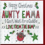 Personalised Christmas Card From The Bump, thumbnail 2 of 2