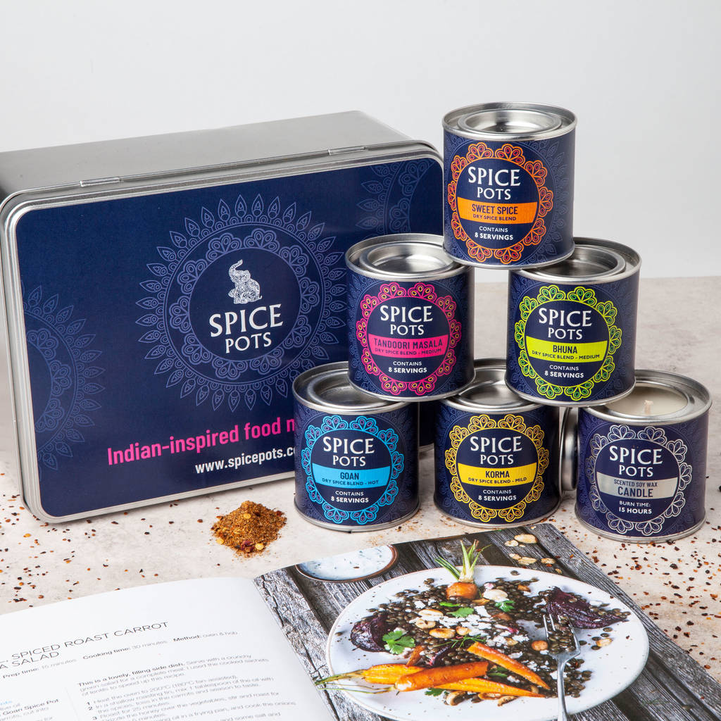 Spice Pots Luxury Indian Curry Kit By Spice Pots