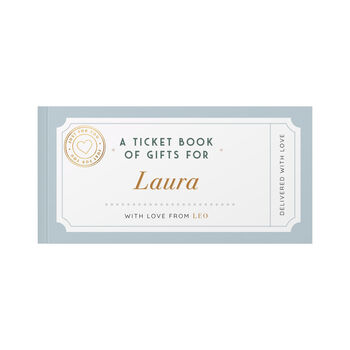 Personalised Book Of Gift Tickets, 8 of 9