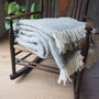 Extra Large Personalised Pure Wool Throw, thumbnail 4 of 9