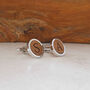 Personalised Initial Wooden Cufflinks, thumbnail 2 of 7