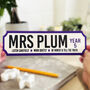 Personalised Teacher Street Sign, thumbnail 4 of 7