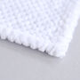 Personalised White Honeycomb Baby Blanket, thumbnail 9 of 9