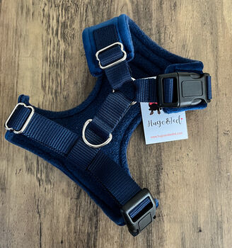 Made To Measure Velour Custom Dog Harnesses, 2 of 7