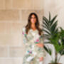Indian Cotton Tropical Print Pyjama Set, thumbnail 1 of 4