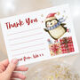 Pack Of Penguin Christmas Thank You Note Cards, thumbnail 2 of 2