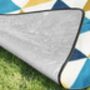 Foldable Water Repellent Picnic Rug For Outdoors, thumbnail 4 of 11