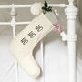 Ho Ho Ho Personalised Christmas Stocking, thumbnail 6 of 6