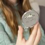Personalised Bride To Be Pocket Mirror Gift, thumbnail 1 of 3
