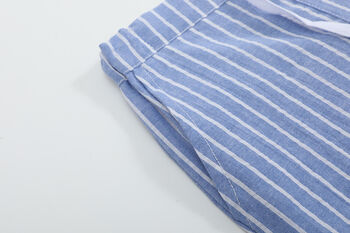 Edward Blue Stripe Shorts, 4 of 8