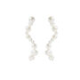 Pearl Twist Earrings, thumbnail 2 of 3