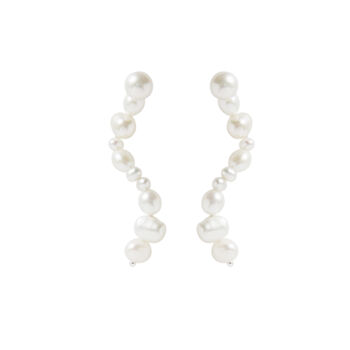 Pearl Twist Earrings, 2 of 3