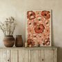 Boho Floral Canvas Painting Kit, thumbnail 2 of 4