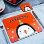 Christmas Placemat With Penguin, thumbnail 2 of 7