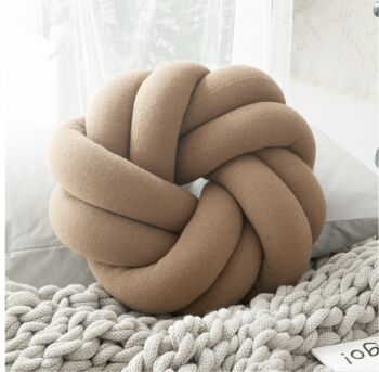 Knot Cushion In Various Colours, 7 of 12
