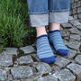 Multistripe And Oxford Stripe Men's Trainer Socks Bundle, thumbnail 3 of 10