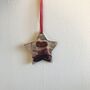 Personalised Photo Star Christmas Tree Decoration, thumbnail 2 of 4