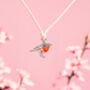 When Robins Appear Bracelet | Sympathy Gift And Memorial Keepsake, thumbnail 2 of 7