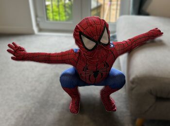 Realistic Kids Spiderman Fancy Dress Costume, 2 of 8