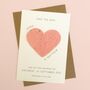 Plantable Heart Save The Date Cards, thumbnail 1 of 1