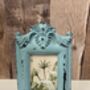 Small Blue Distressed Photo Frame 3x2 Inch, thumbnail 2 of 8