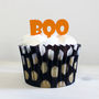 Halloween Mini Cake Toppers Set Of Six, thumbnail 4 of 11