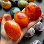 Rainbow Chakra Crystal Palm Stone Gift Set, thumbnail 2 of 8