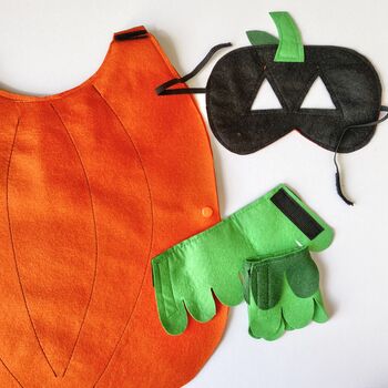 Halloween Pumpkin Costume For Kids And Adults, 7 of 11