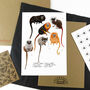 Troop Of Tamarins A4 Art Print, thumbnail 4 of 8