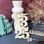 Personalised Christmas Date Decoration, thumbnail 7 of 9