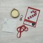 Sugar, Spice, And All Things Nice! Christmas Mini Matchbox Cross Stitch Kit, thumbnail 5 of 5